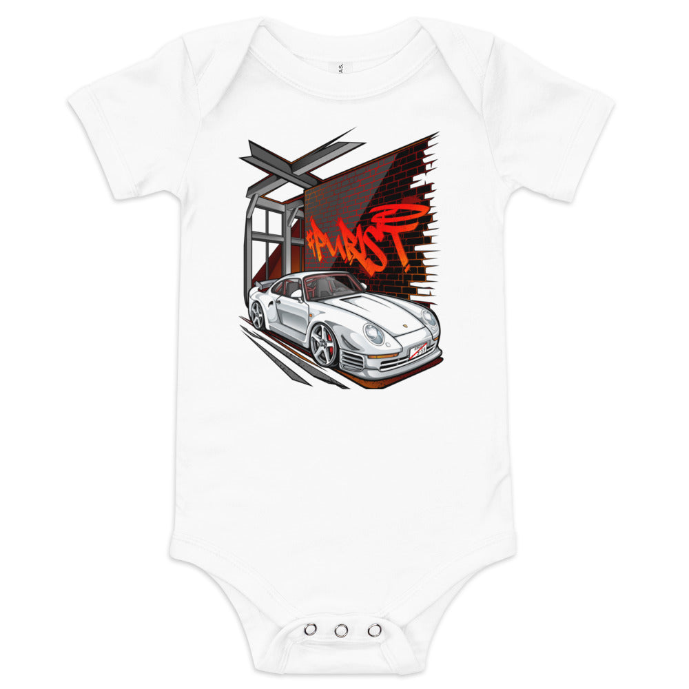 #PURIST Baby short sleeve one piece