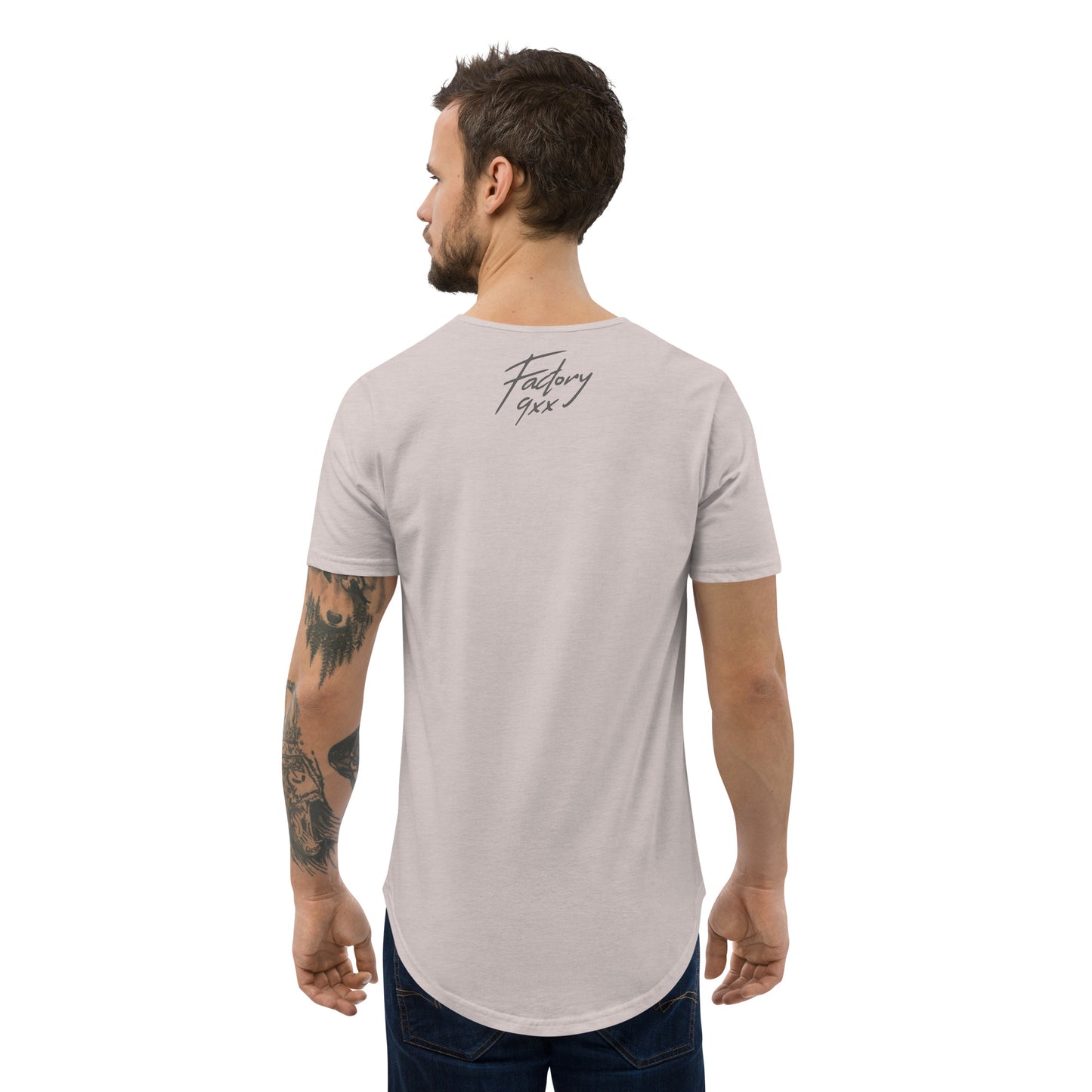 9E11EVENMen's Curved Hem T-Shirt