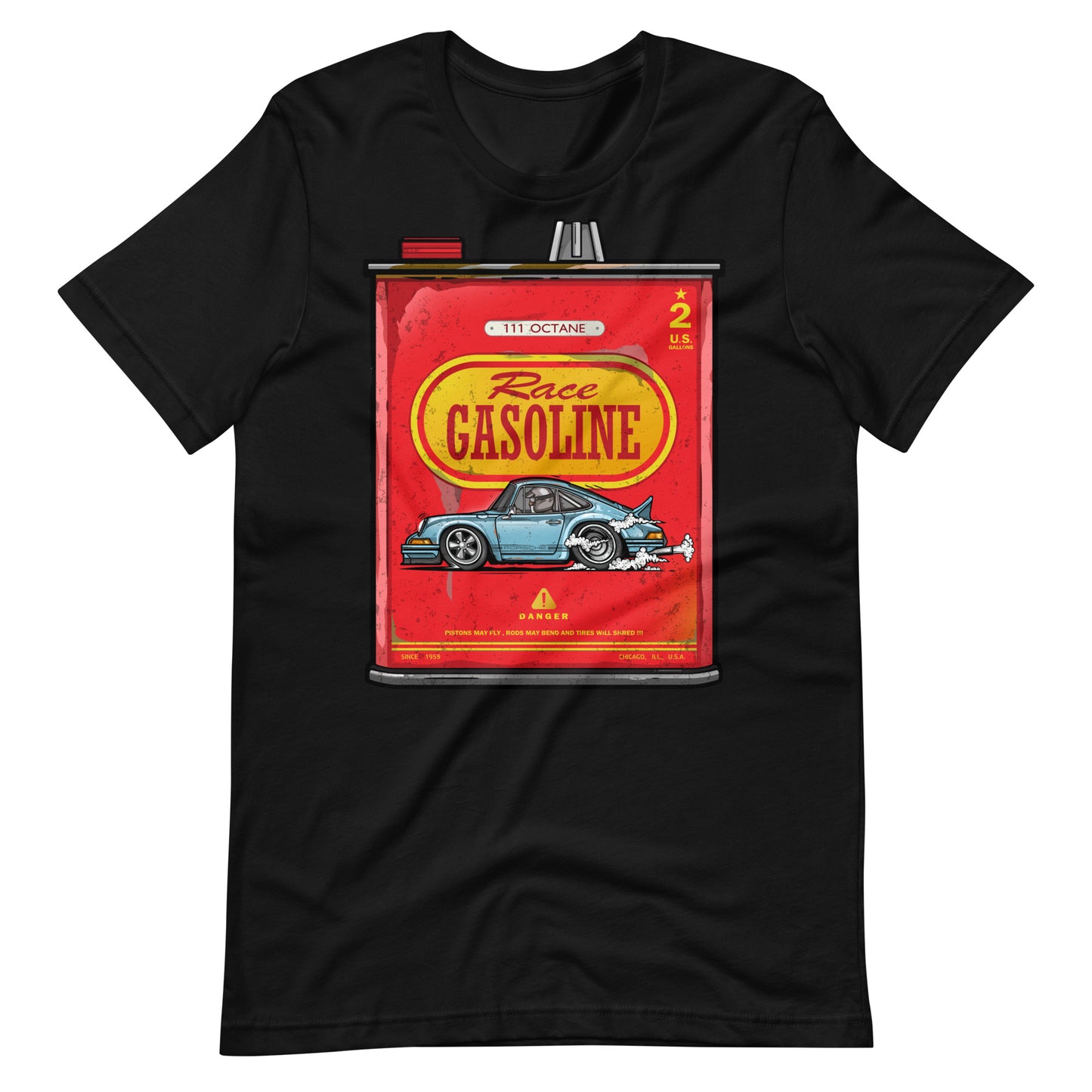 Vintage Race Gas Can t-shirt