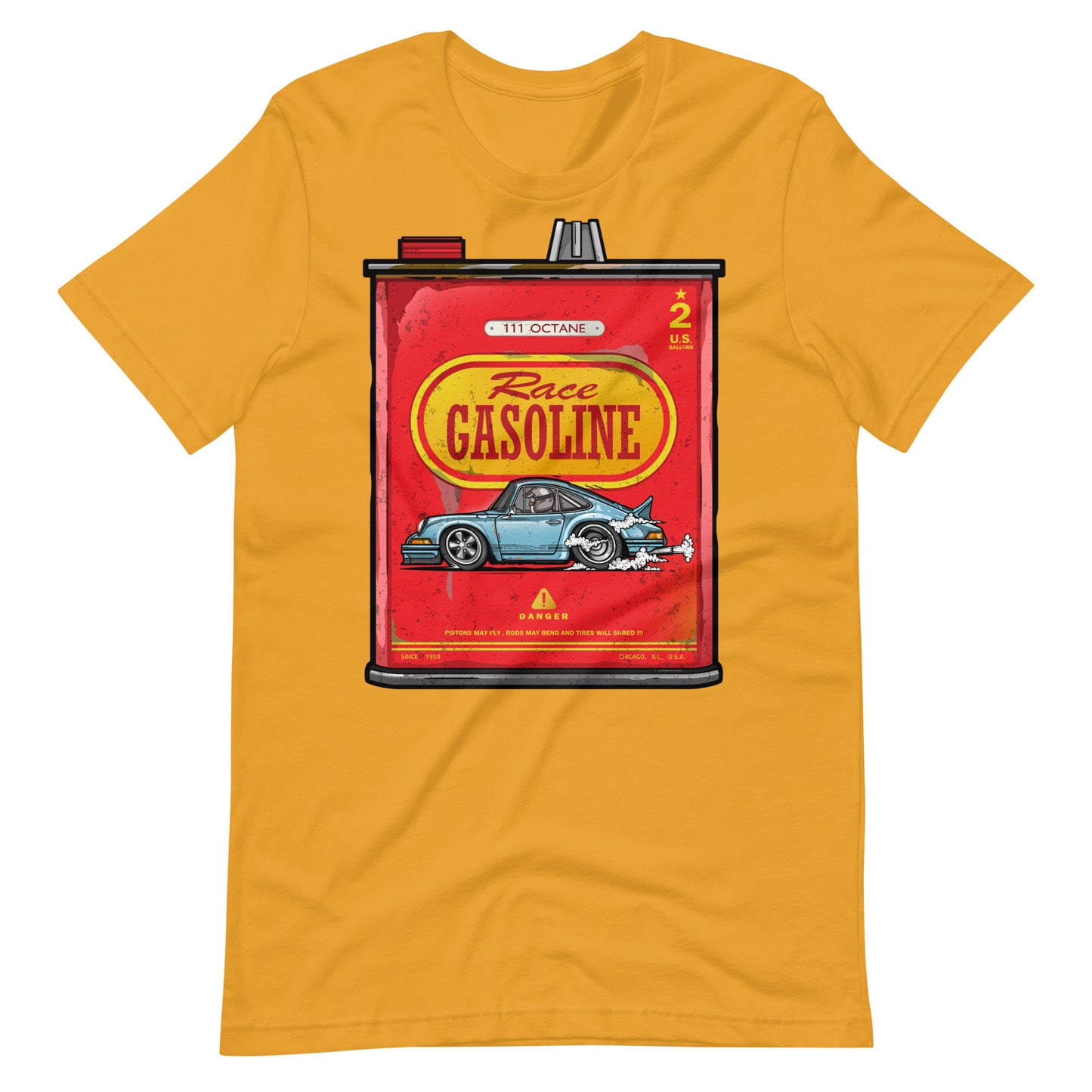 Vintage Race Gas Can t-shirt