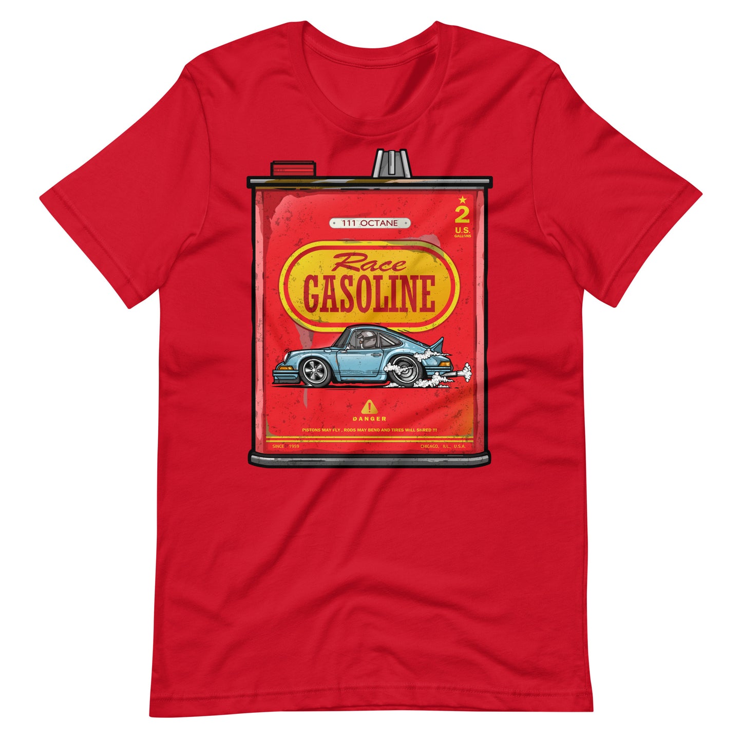 Vintage Race Gas Can t-shirt