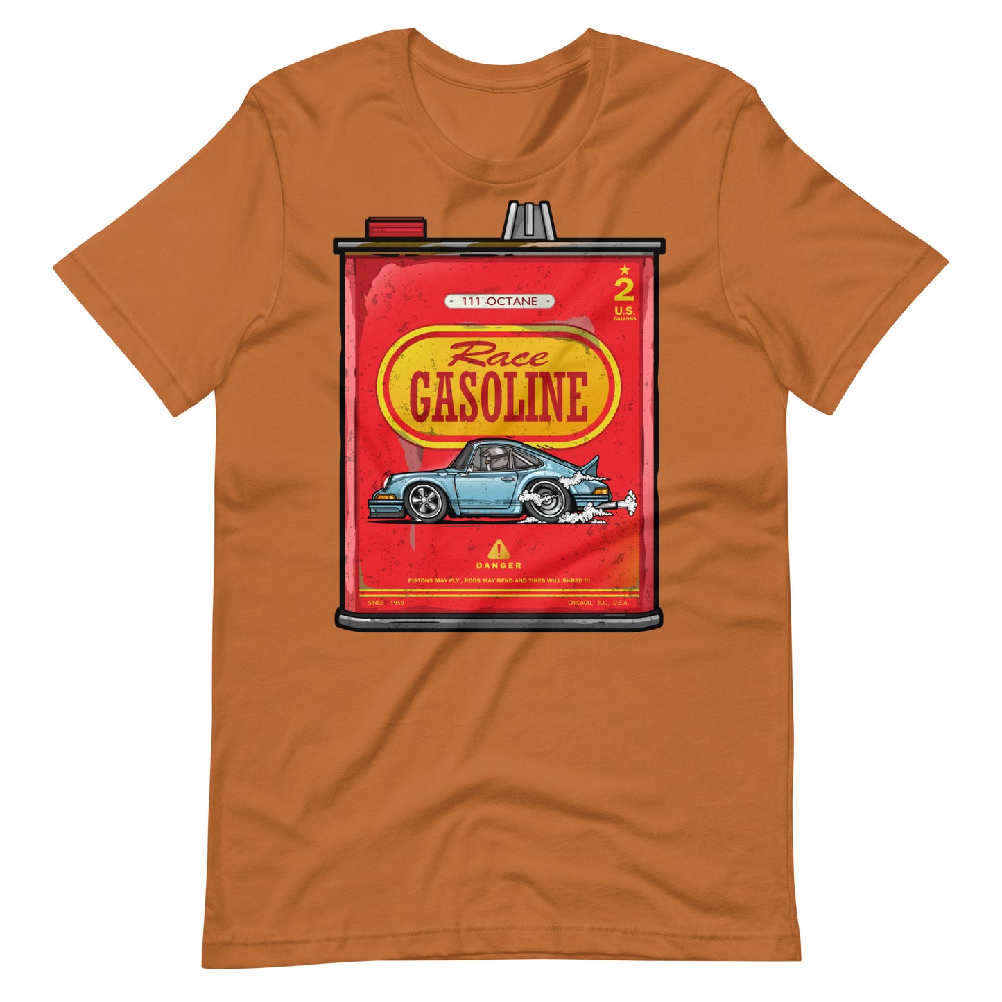 Vintage Race Gas Can t-shirt