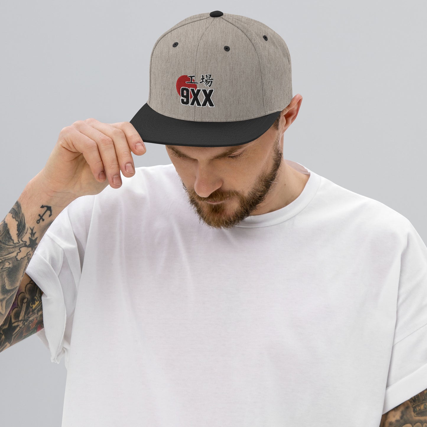 FACTORY 9XX Kanji Snapback Hat