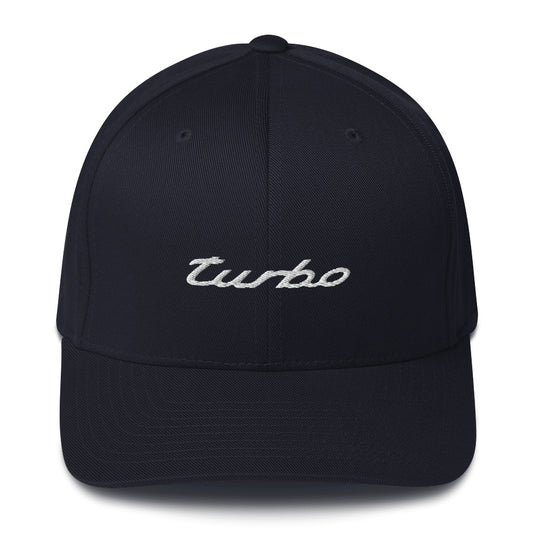 Turbo Black Twill Cap