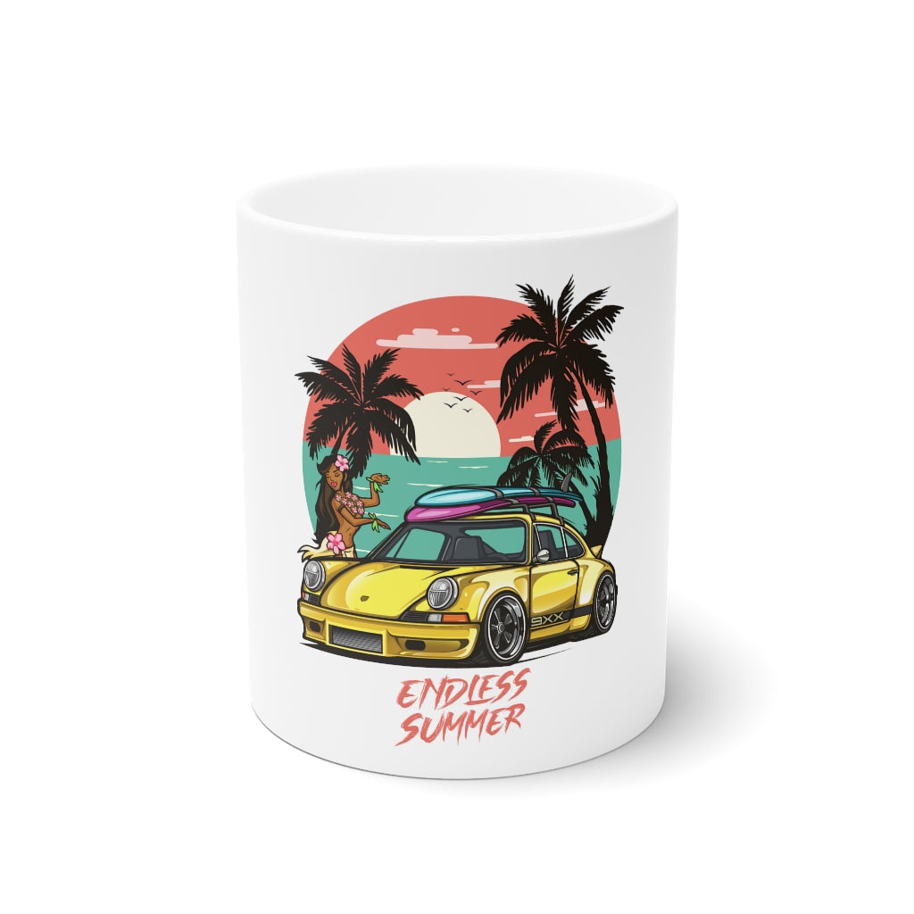 ENDLESS SUMMER Ceramic Mug, 11oz