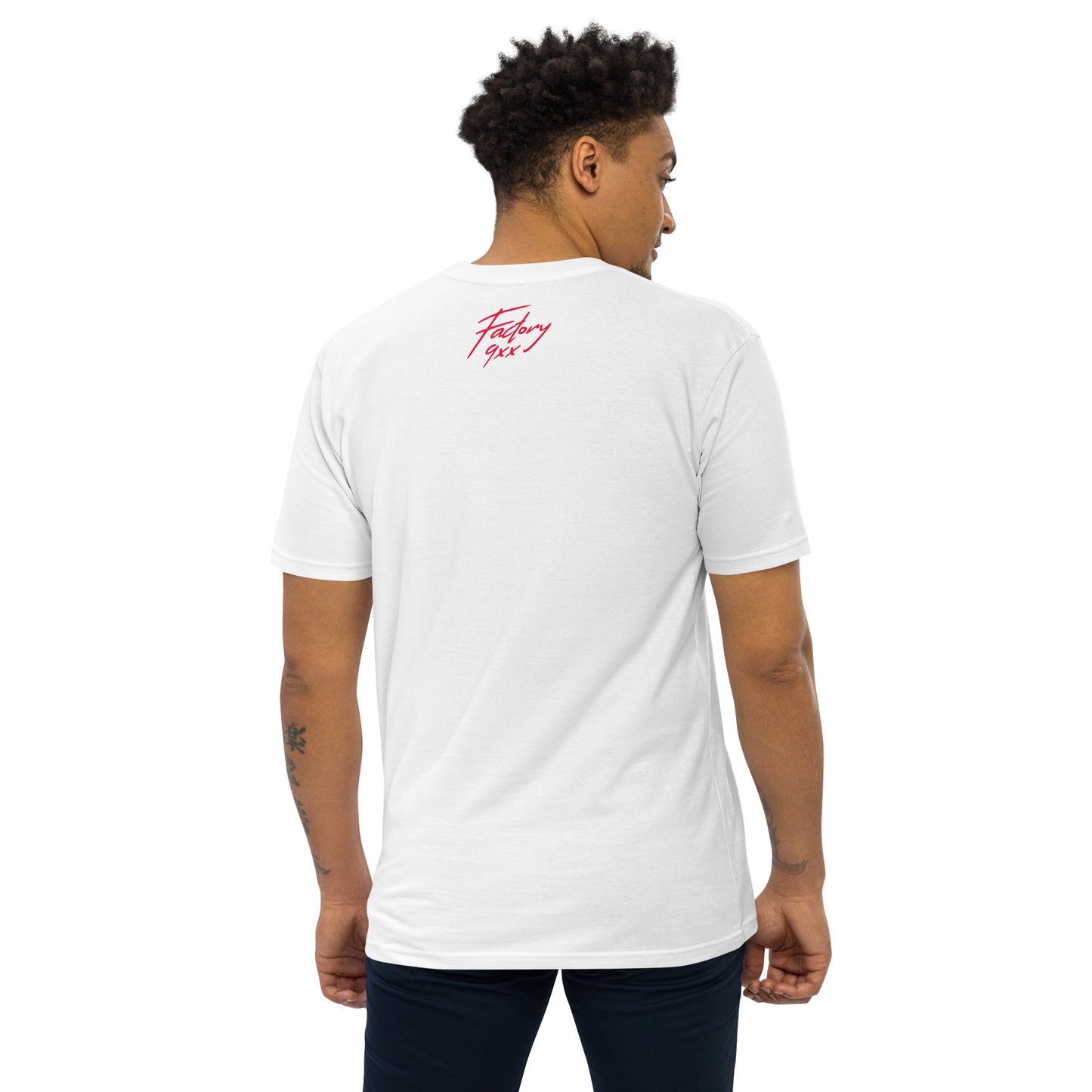 RUN 996 Men’s tee WHITE